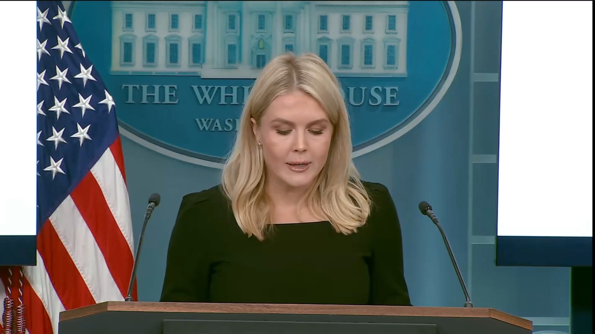 White House - Press Sec. Leavitt: “Regarding the ongoing situation in Iran”