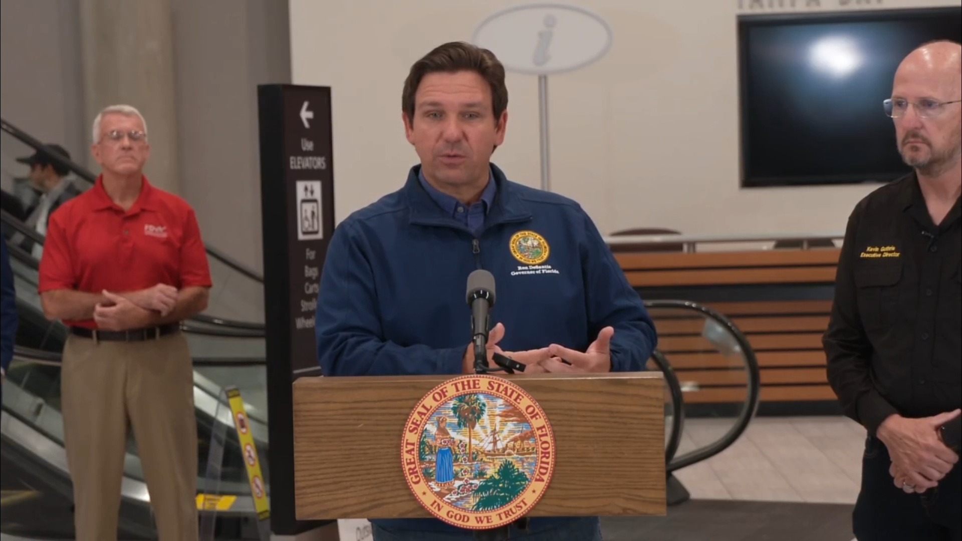 Florida - Gov. DeSantis: “I think the Israeli government's worked well with us”