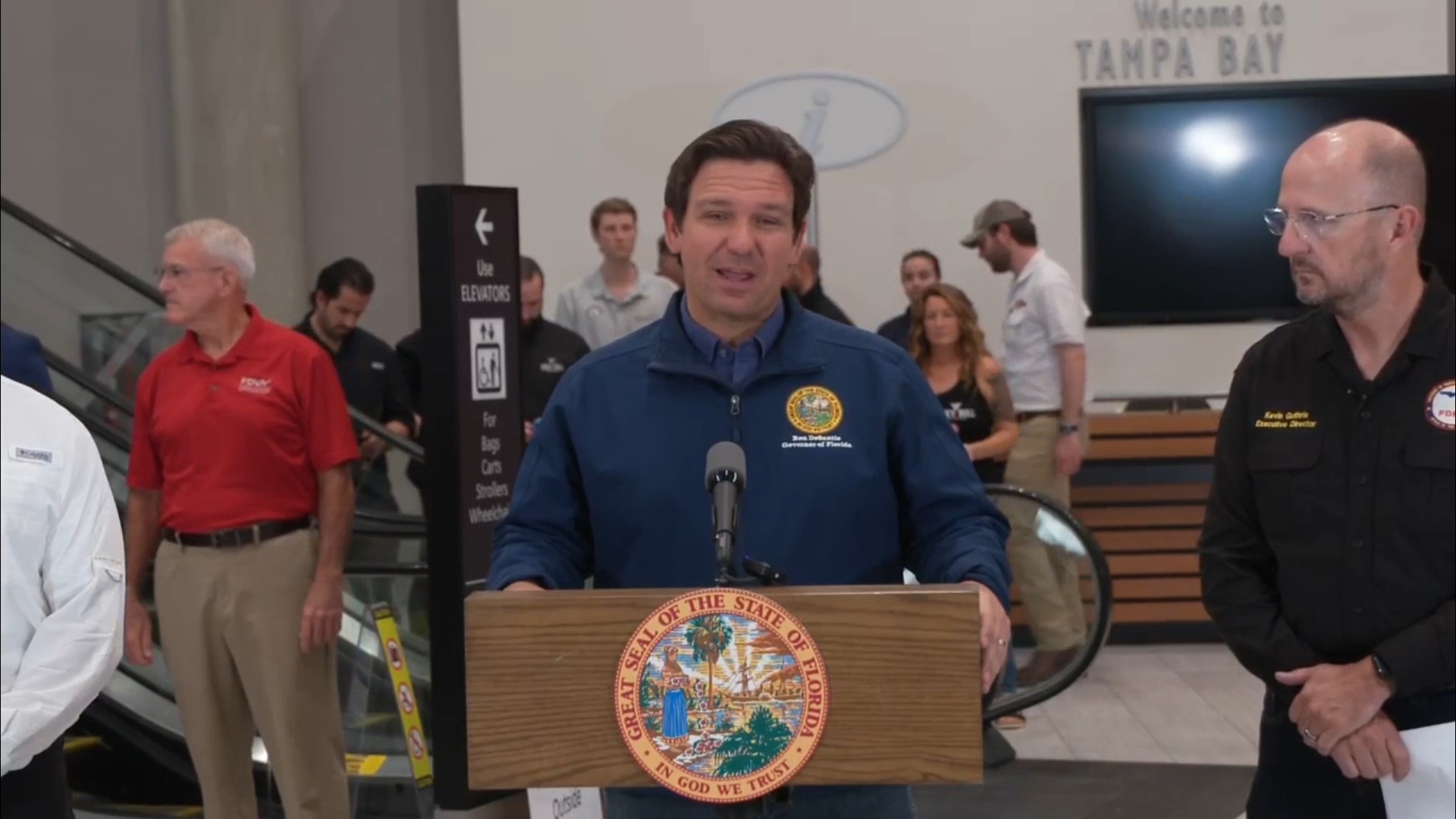 Florida - Gov. DeSantis: “certainly in, in my time, and I, I don't think there's anything, been anything like it”