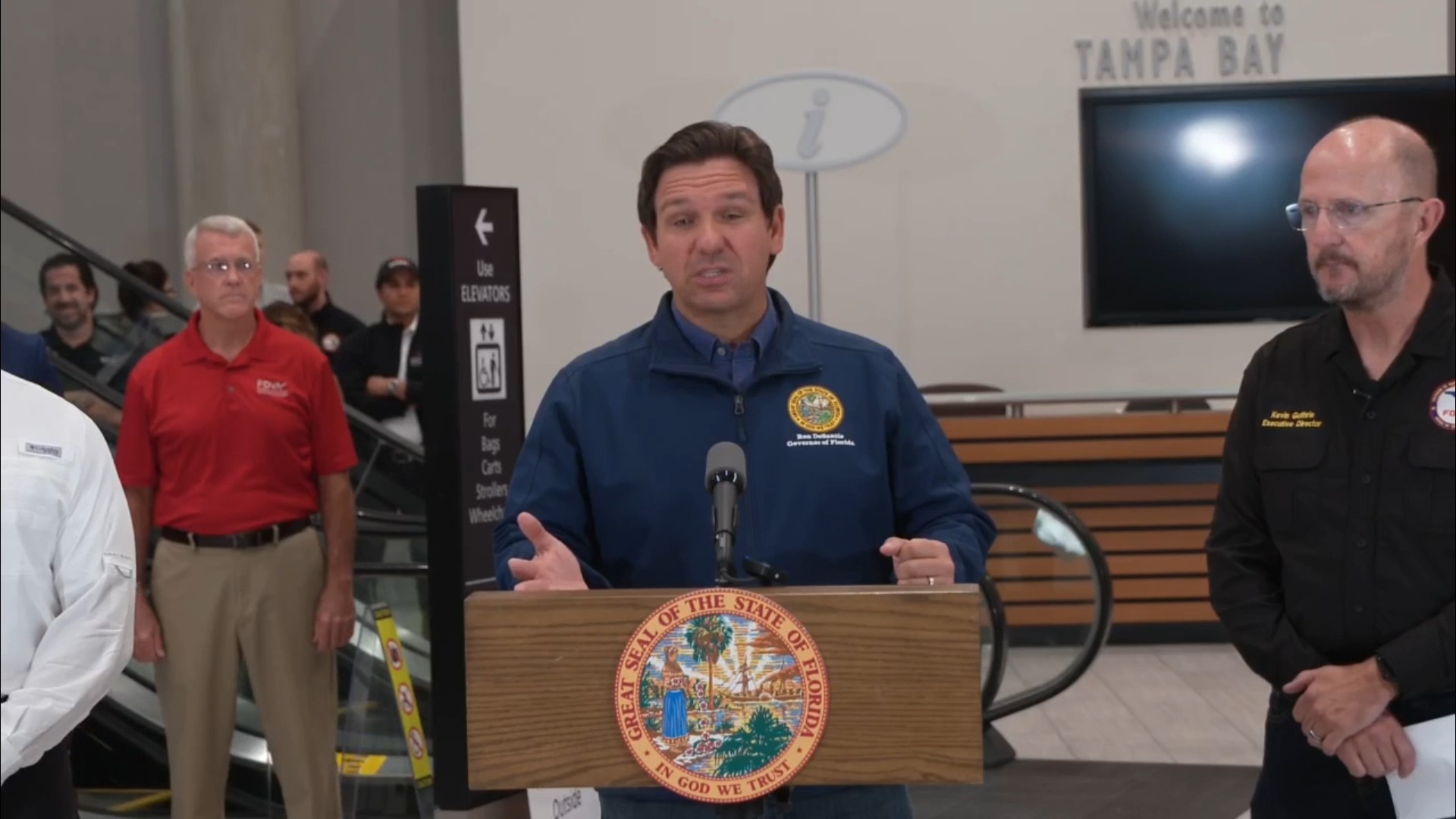 Florida - Gov. DeSantis: “We brought back, I mean, probably close to 1,000 people”
