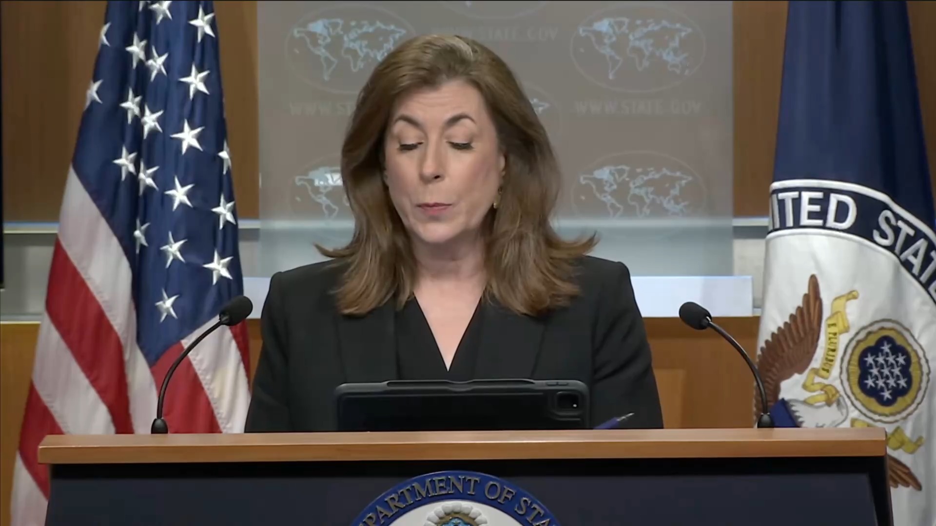 Dep. of State Press Briefing - Tammy Bruce: “Technical teams from the DRC and the Republic of Rwanda initialed the text of a peace agreement”
