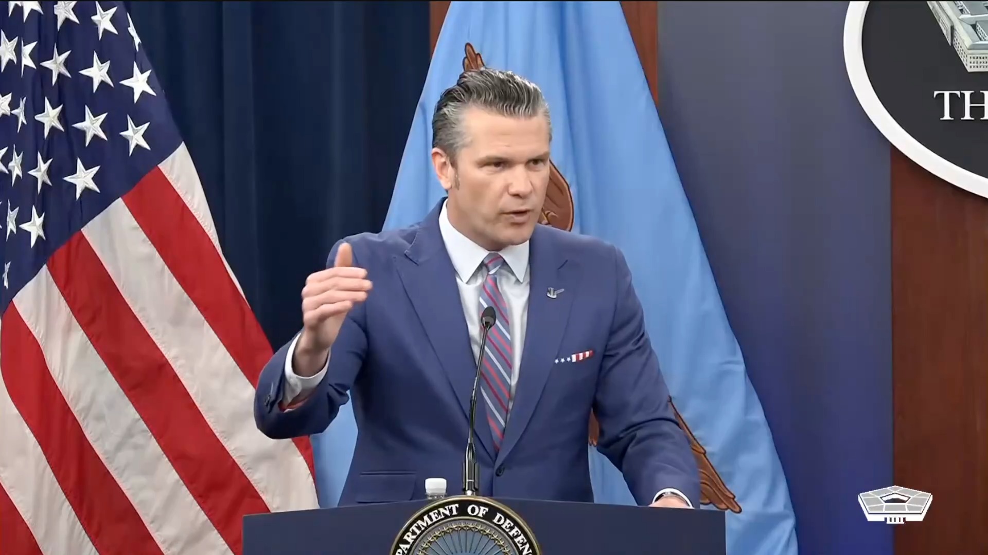Dept of Defense - Sec. Hegseth: “it’s irresponsible”
