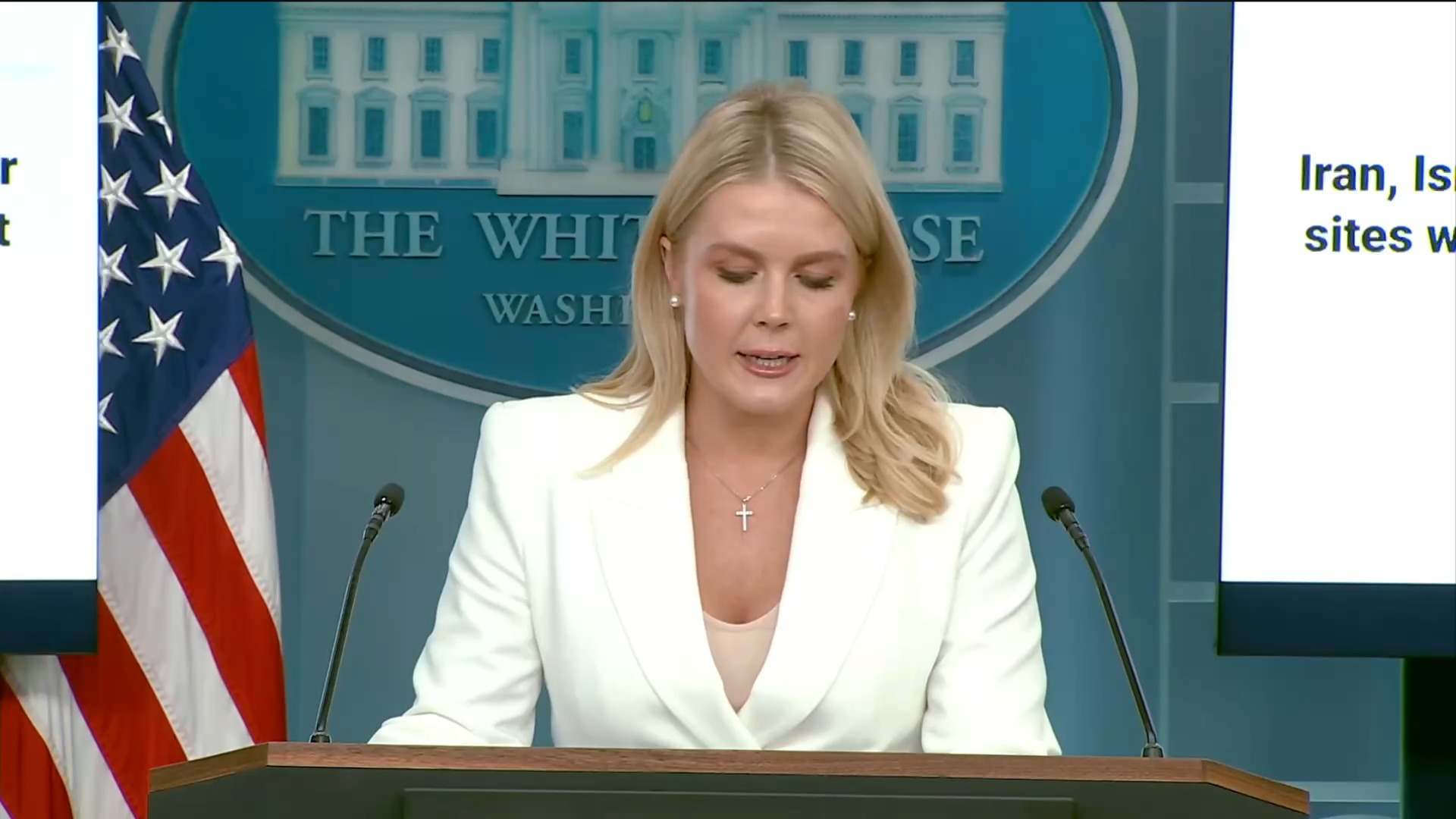 White House - Press Sec. Leavitt: “Just look at what he was able to accomplish at the NATO summit”