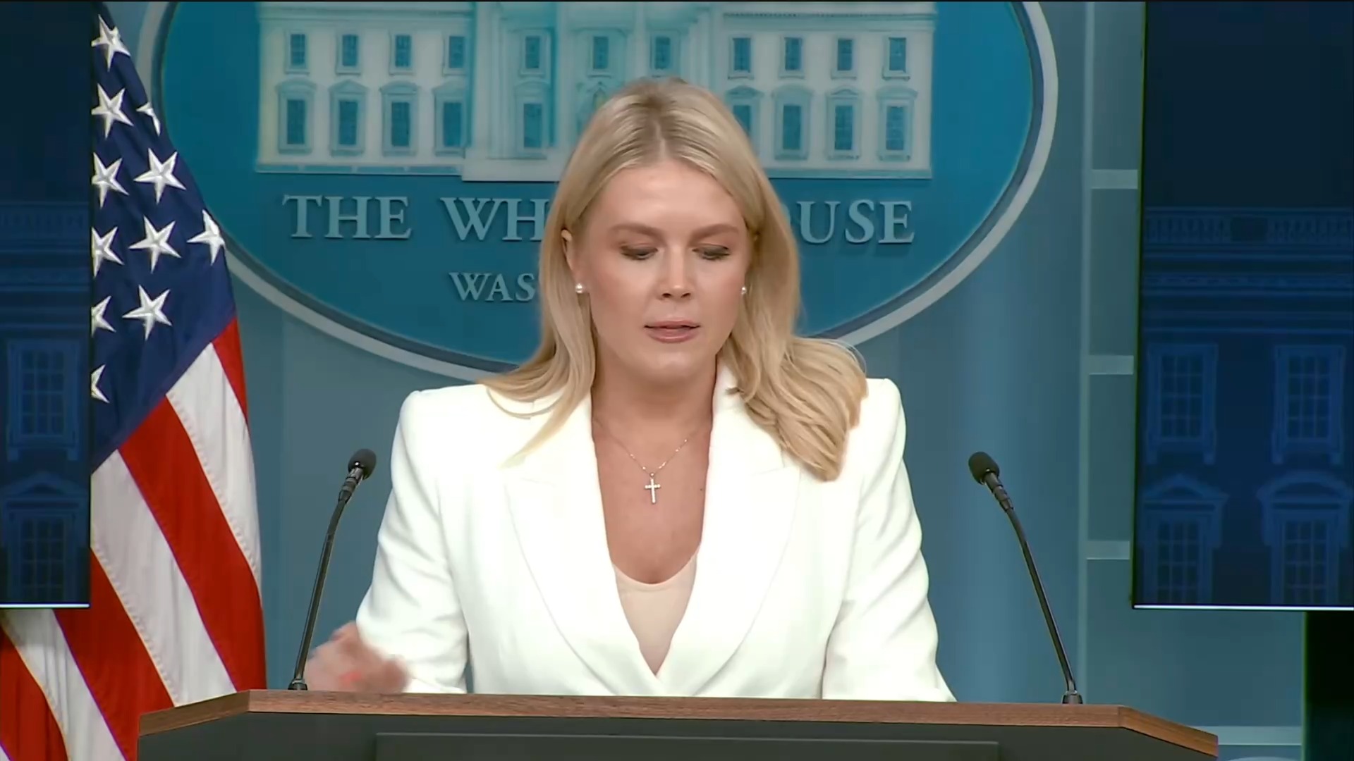 White House - Press Sec. Leavitt: “We know the Iranians tried to take President Trump’s life”