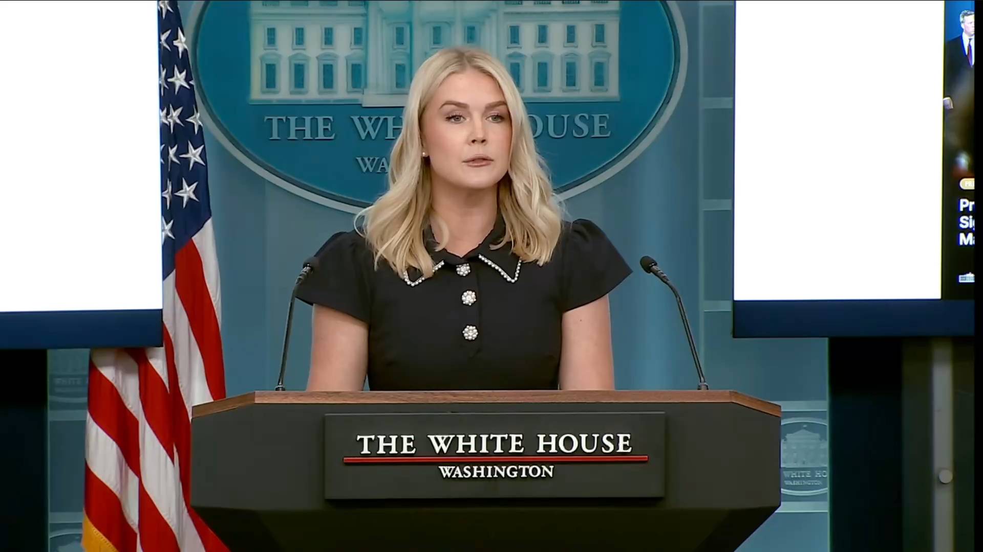 White House - Press Sec. Leavitt on D.C. arrests: “This is only the beginning”