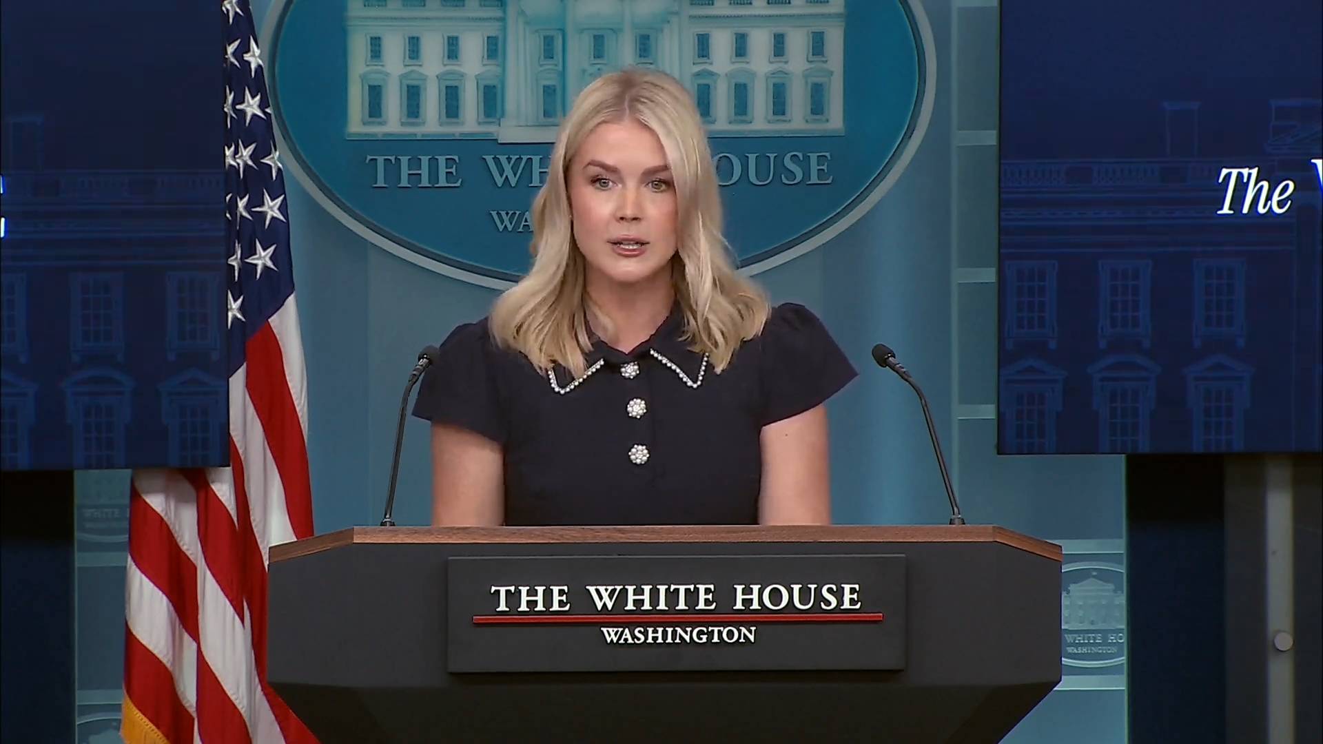 White House - Press Sec. Leavitt: “classified information to shape political narratives”