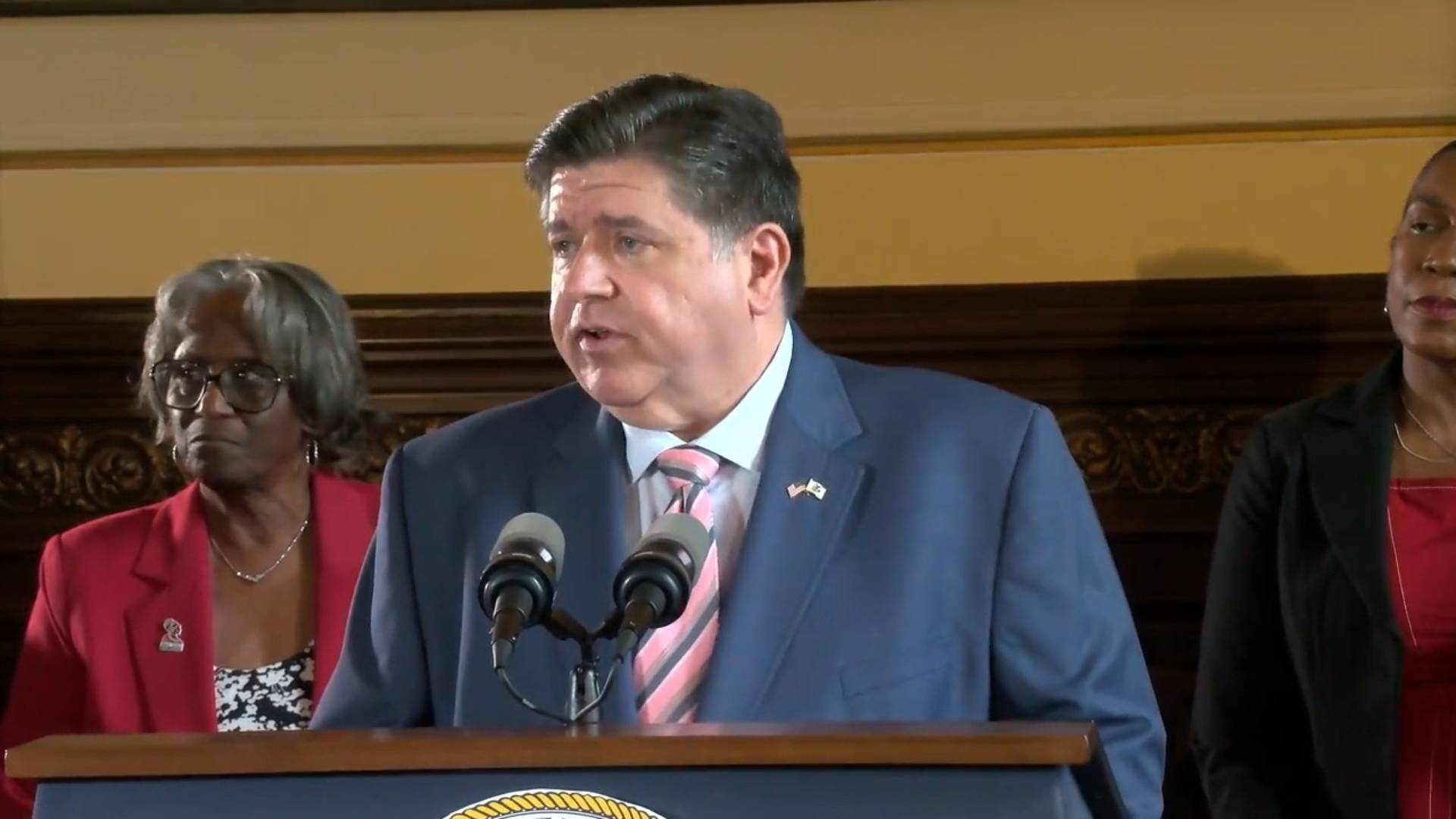 Illinois - Gov. Pritzker: “We commit ourselves to serving the cause of justice”