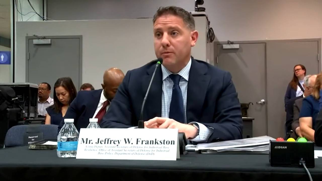 House Financial Services - Witness Jeffrey Frankston on improving shipbuilding capacity