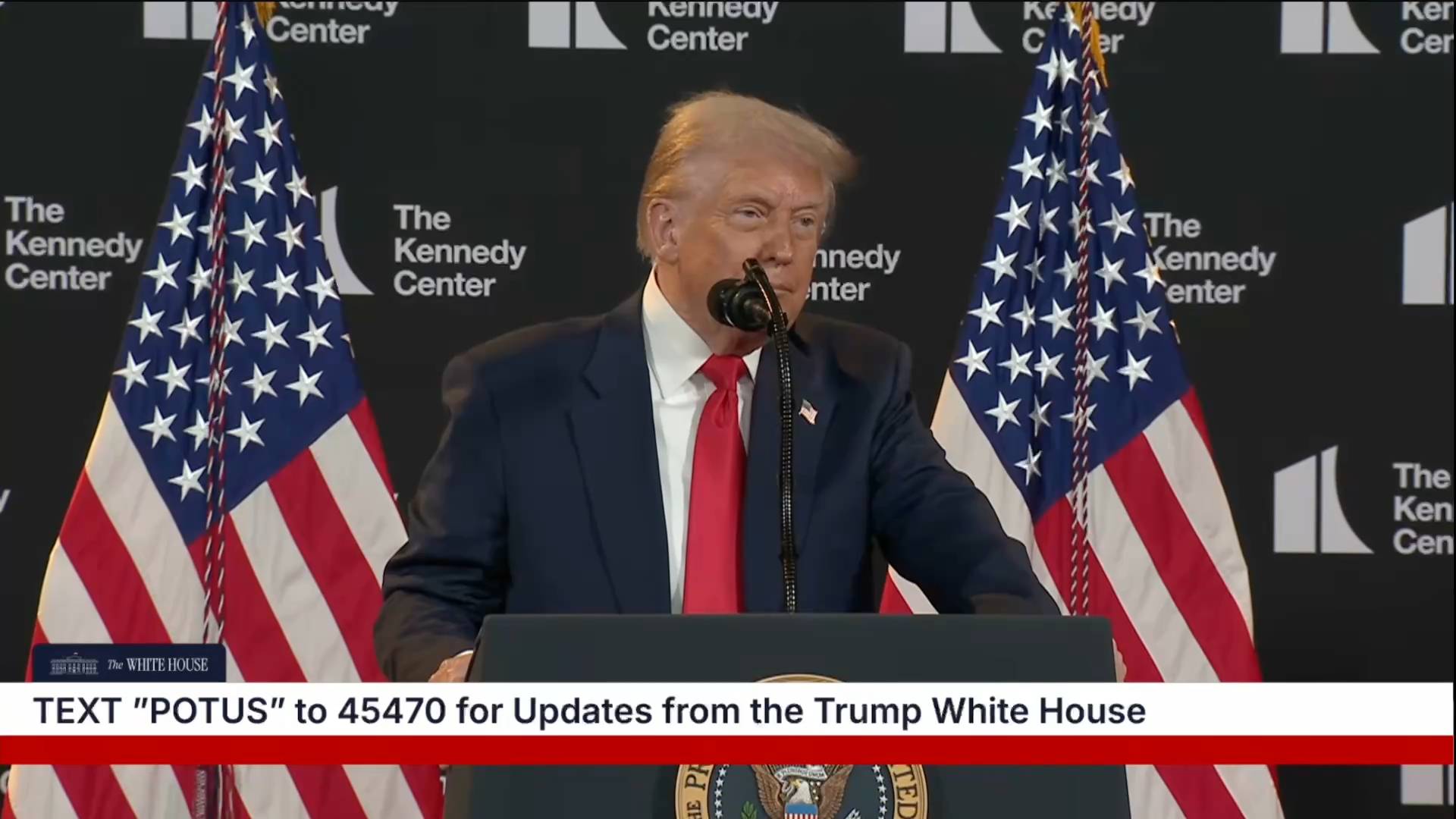 White House - President Trump: “You can’t pump it fast enough because it’s the Potomac river”