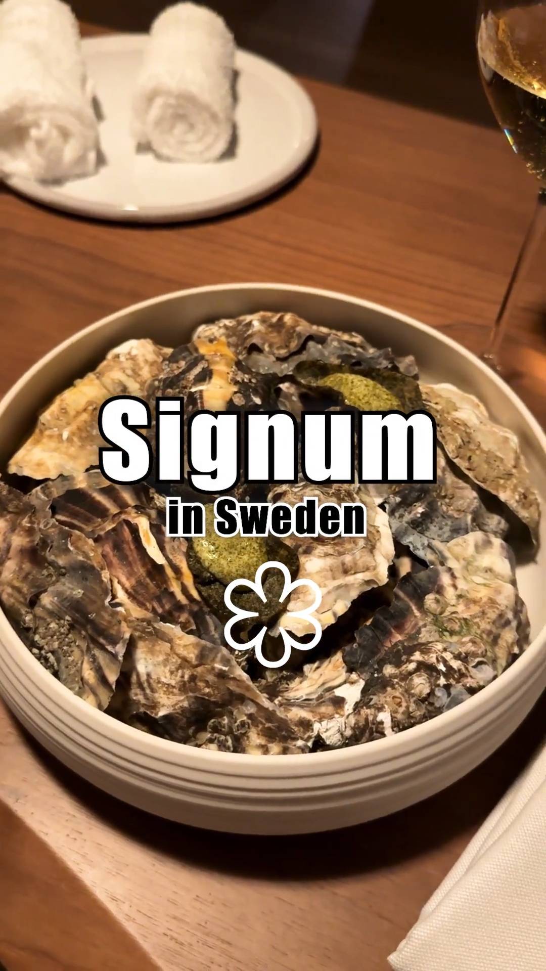 Et av våre beste måltider i år på Restaurant Signum i Vest-Sverige