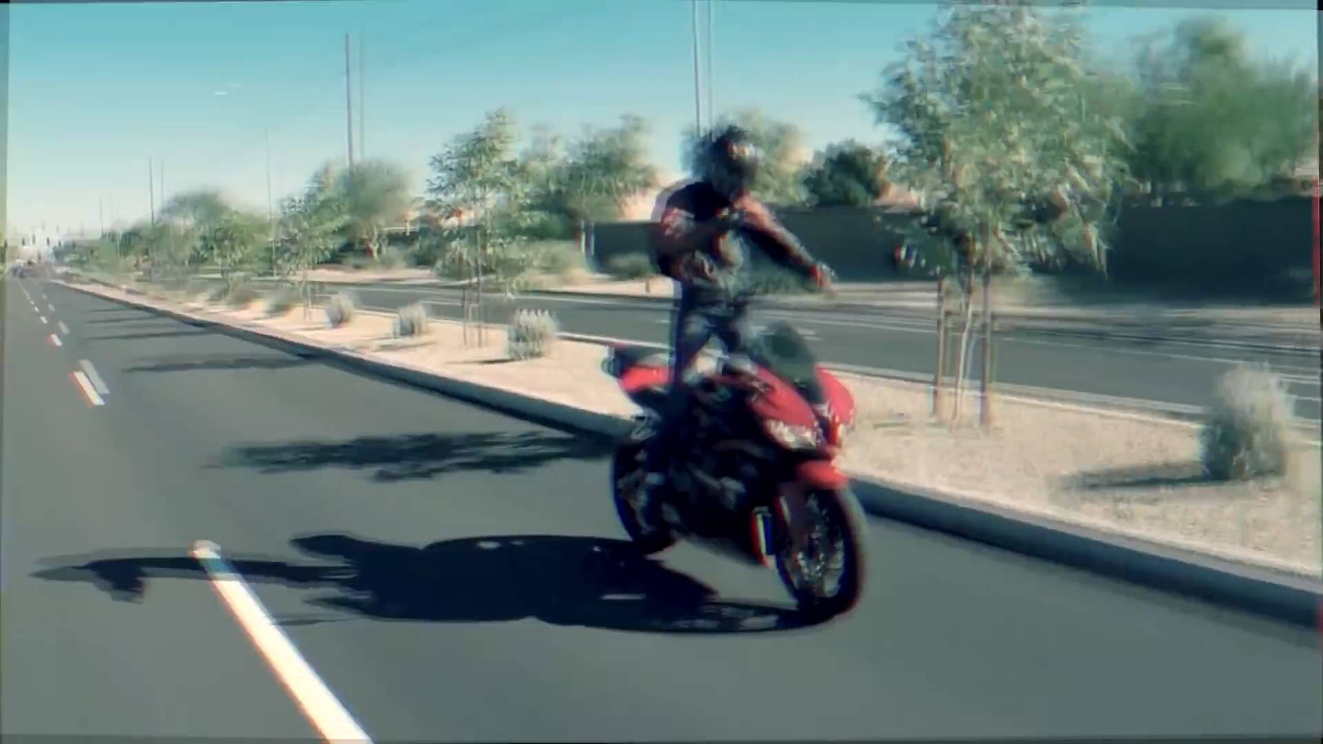 Bikers engage strangers in conversation