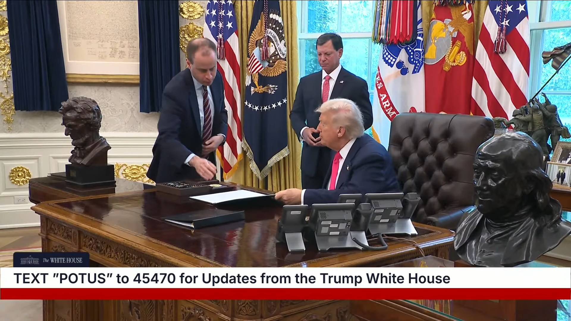 White House - President Trump: “it's small potatoes compared in terms of numbers”