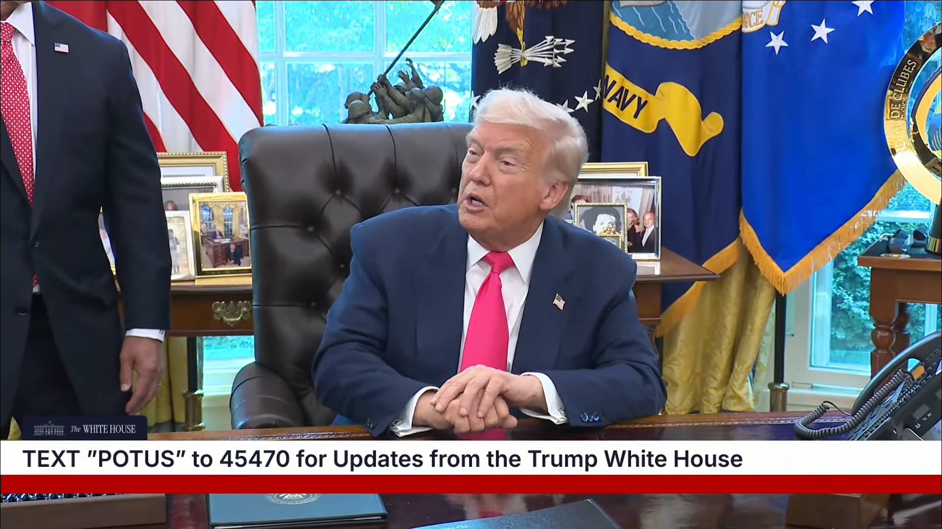 White House - President Trump: “Joe Biden used to always go I need legislation I need I had no legislation”