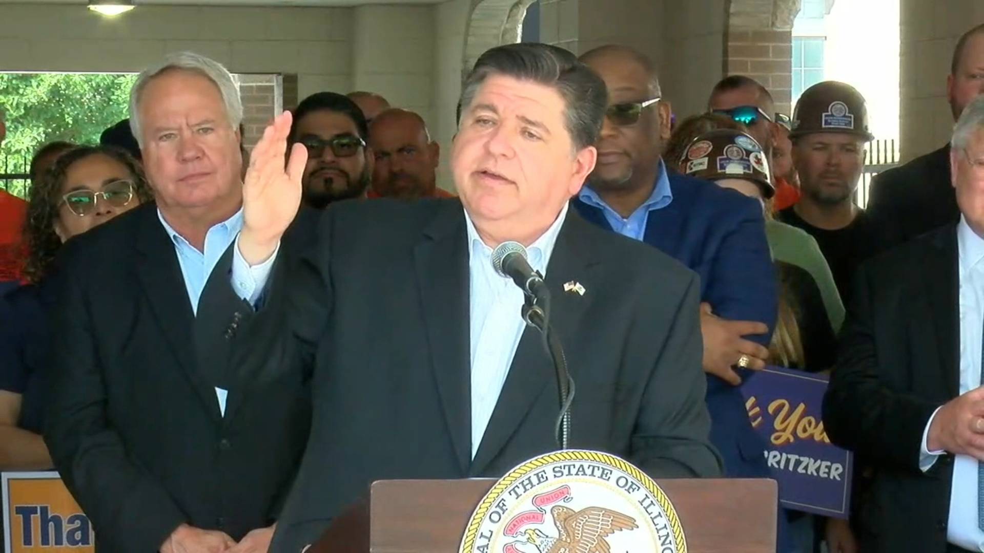Illinois - Gov. Pritzker: “We now have worse inflation”
