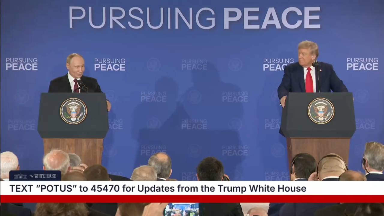 Alaska Summit - President Putin: “Very good to see you in good health and to see you alive”