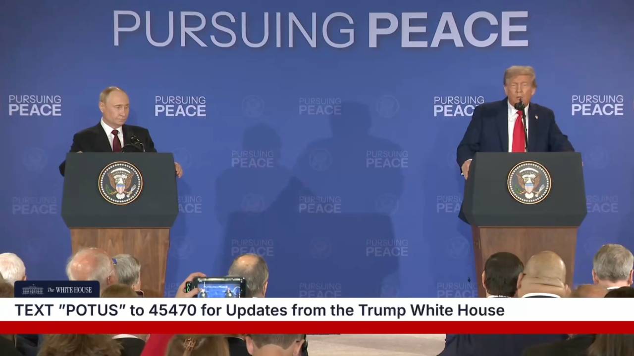 Alaska Summit - President Trump: “We really made some great progress”
