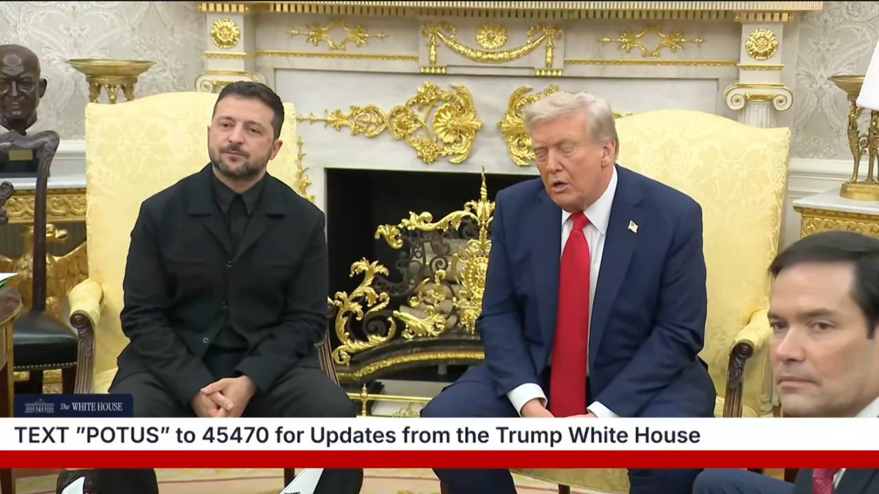 White House - President Trump: “I think progress is being made”