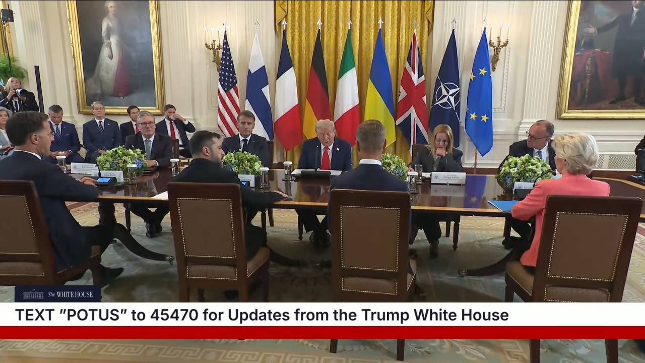 White House - President Trump: “We're gonna call President Putin right after this meeting”