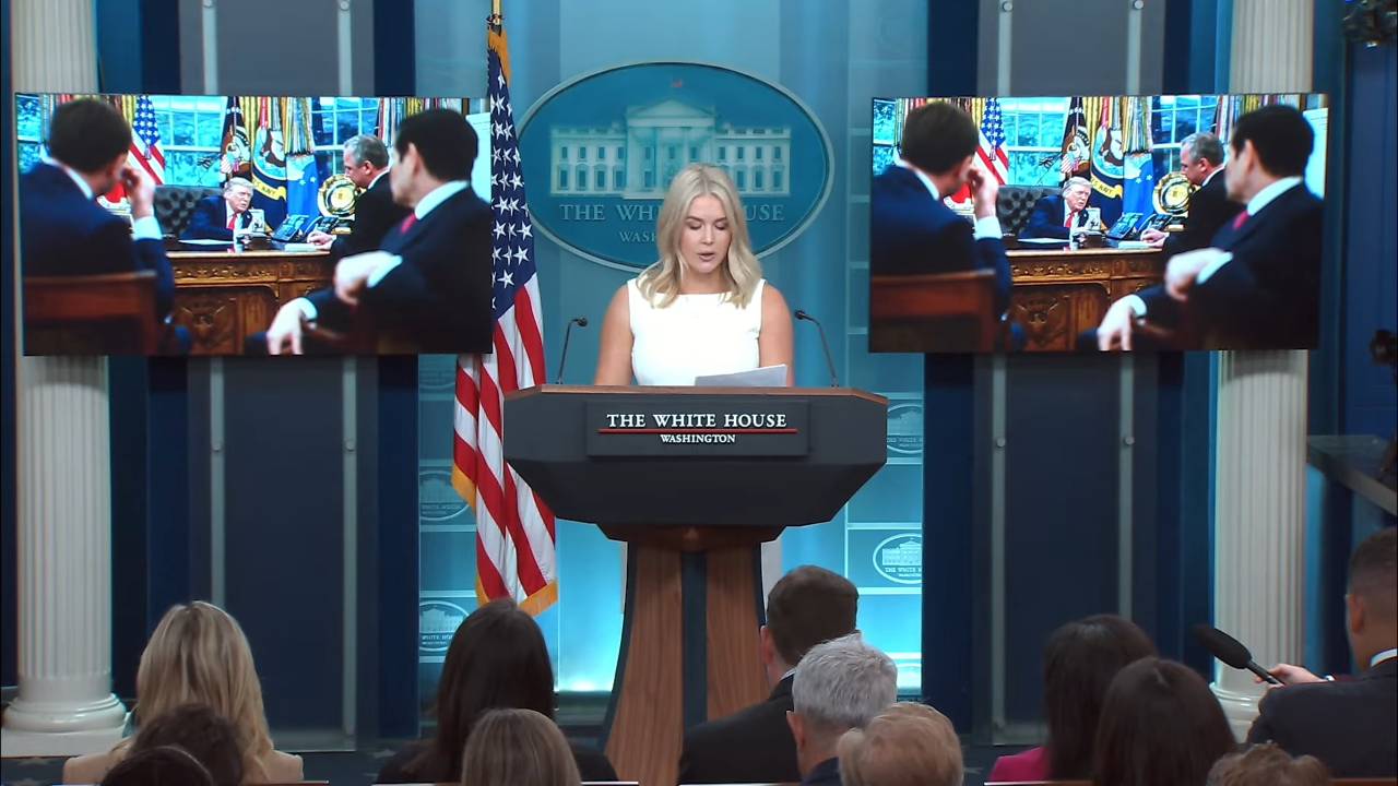 Press Secretary Leavitt: “This is why Americans trust in the mass media is at a lowest point”