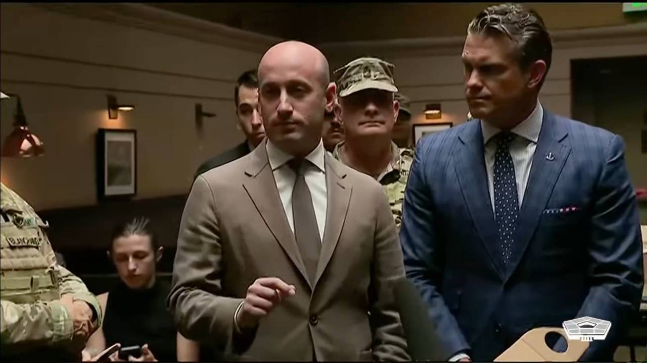 Dep. of Defense - Stephen Miller: “the voices that you hear out there, those crazy communists”