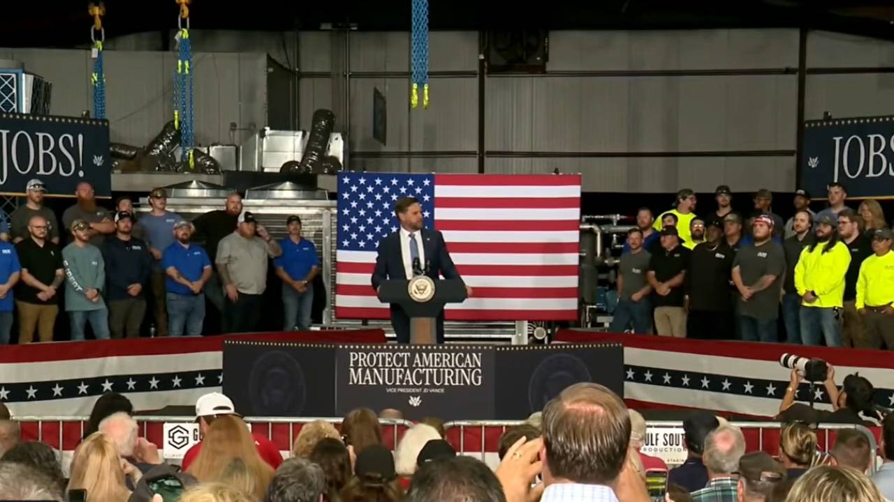 White House - VP Vance: "You're going to pay a big fat tariff before bringing that crap back into the US"