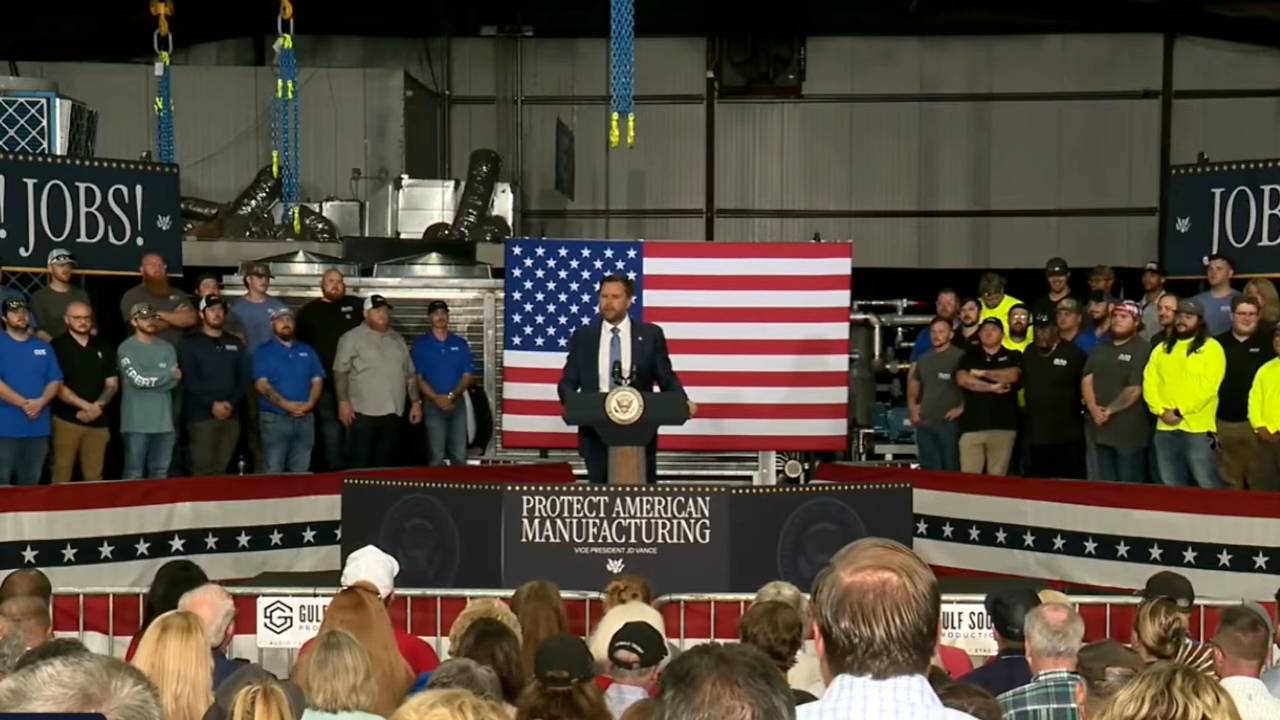 White House - VP Vance: The President "finally put the government to work for the people who make this country function"