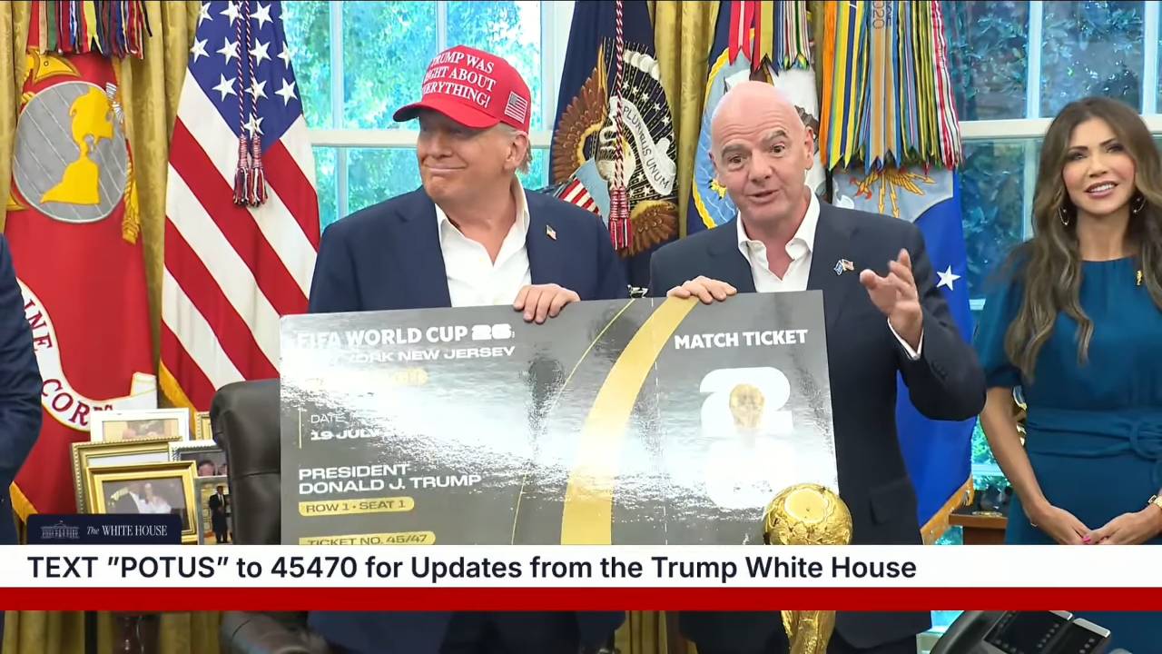White House - President Trump: “You're going to do record business, I think”