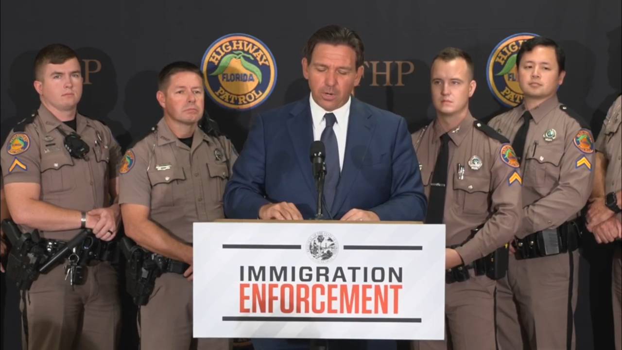 Florida - Gov. DeSantis: “These individuals will be federally charged”