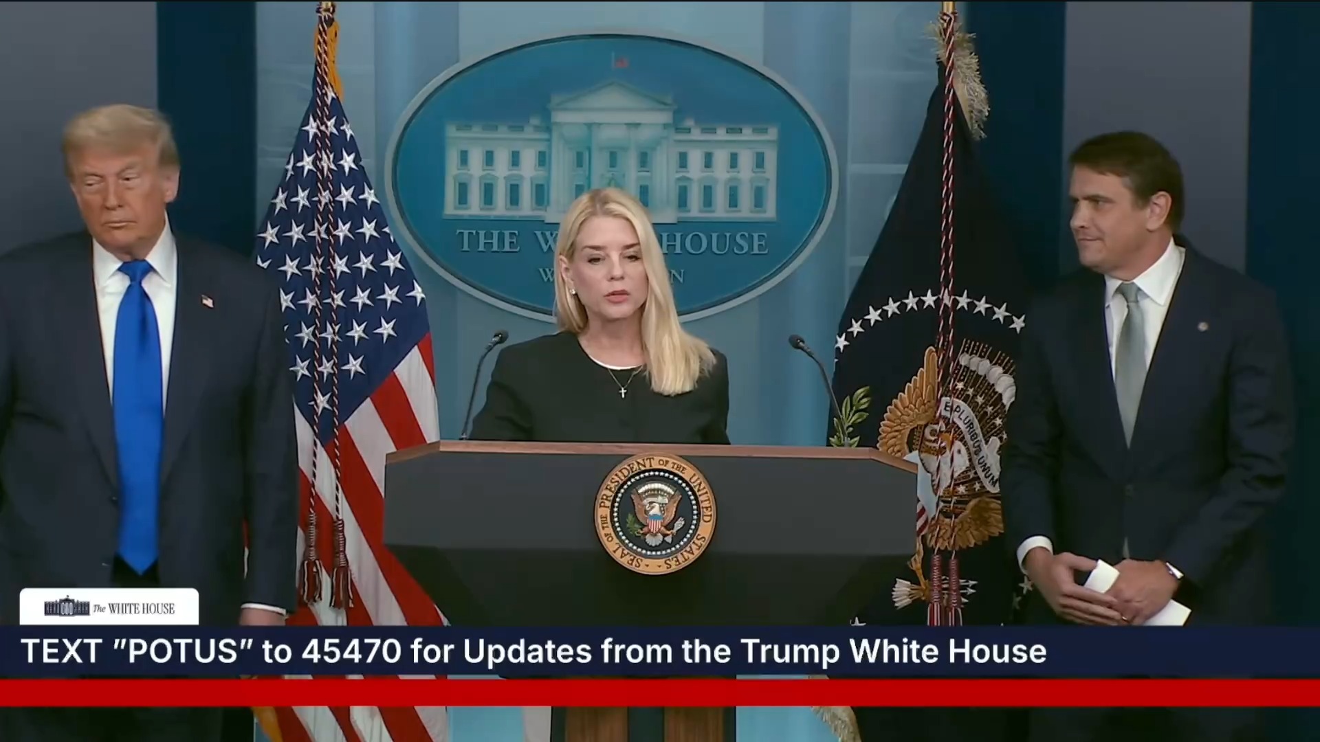 White House - AG Pam Bondi: “Americans are finally getting what they voted for”