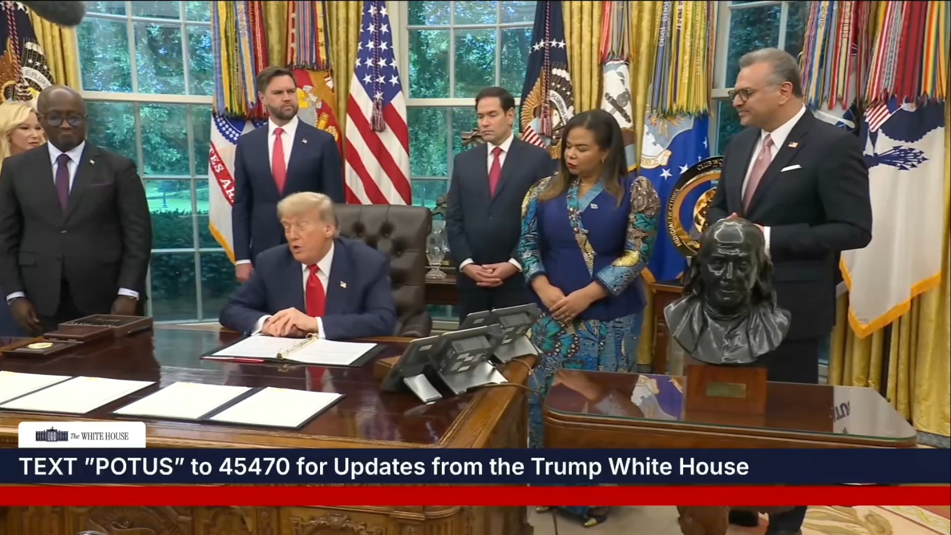 White House - President Trump: “It’s all going to bring everybody together”
