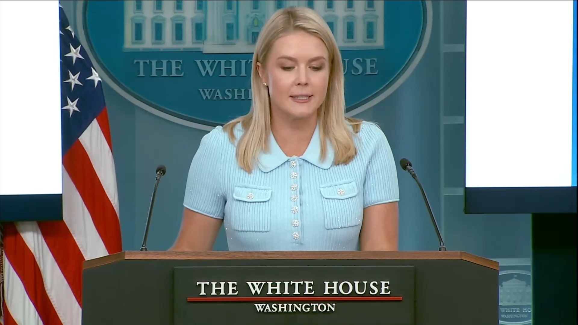 White House - Press Sec. Leavitt: “The Democrats are doubling down on craziness”