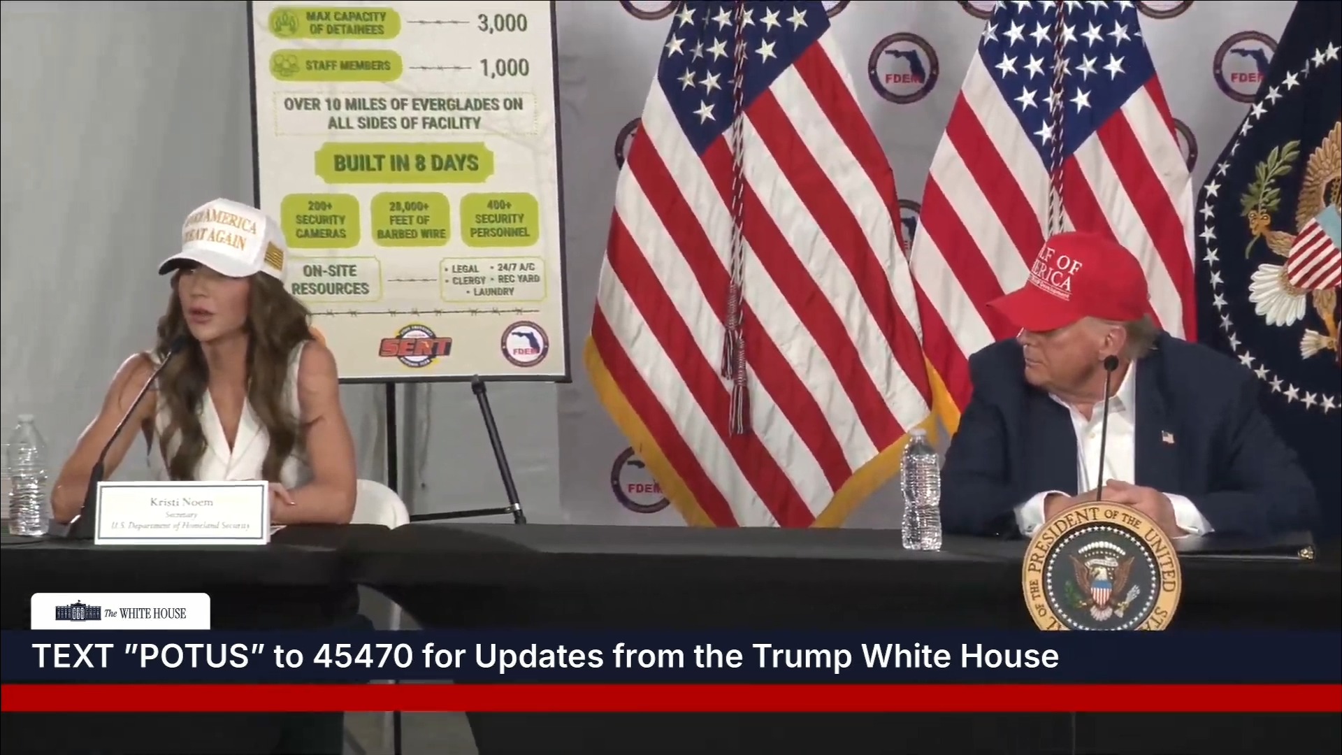 Florida Roundtable - Sec. Noem: “They Want the Chance to Be Able to Go Back to America Someday”