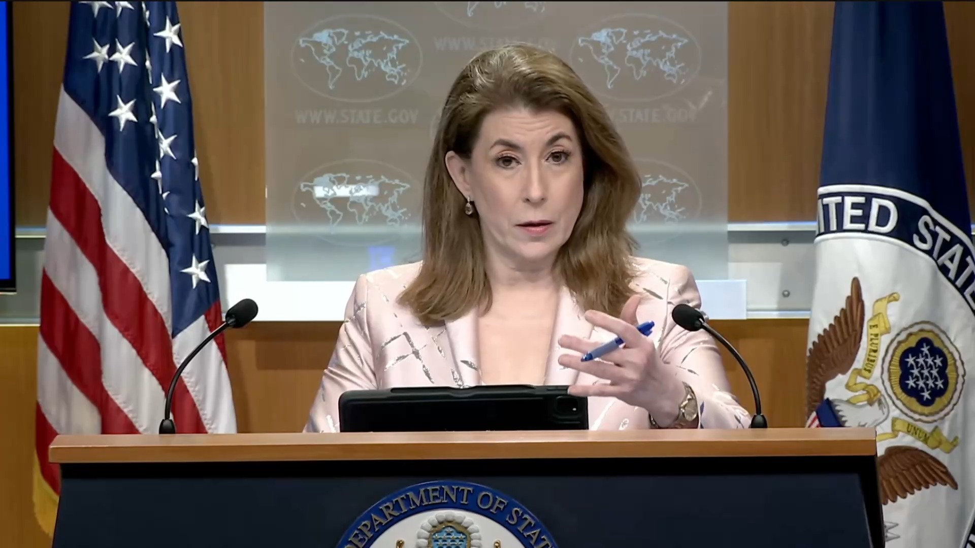 Dept. of State - Spokesperson Bruce: "It’s a very bad decision”