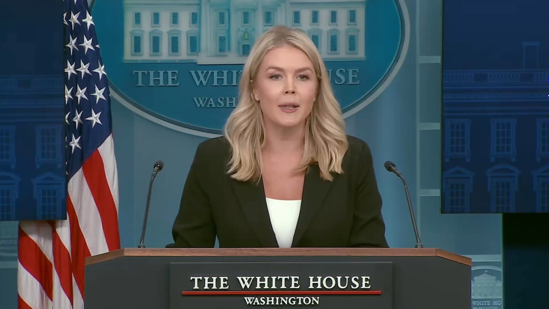 White House - Press Sec. Leavitt: “It’s safe to say that over the past few weeks the President has delivered on many many wins”