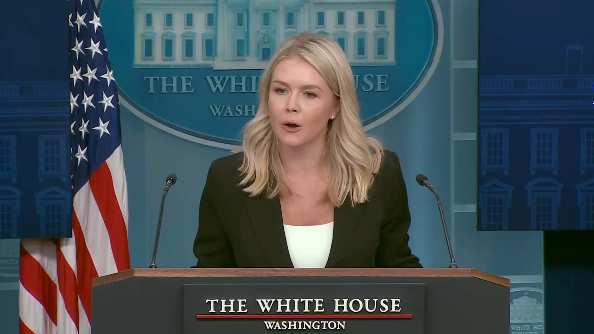 White House - Press Sec. Leavitt: “The President and his trade team want to cut the best deals for the American people”