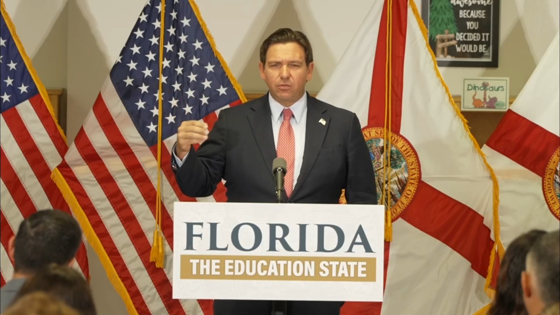 Florida - Gov. DeSantis: “we'll let Harvard do their thing. We'll do our thing”