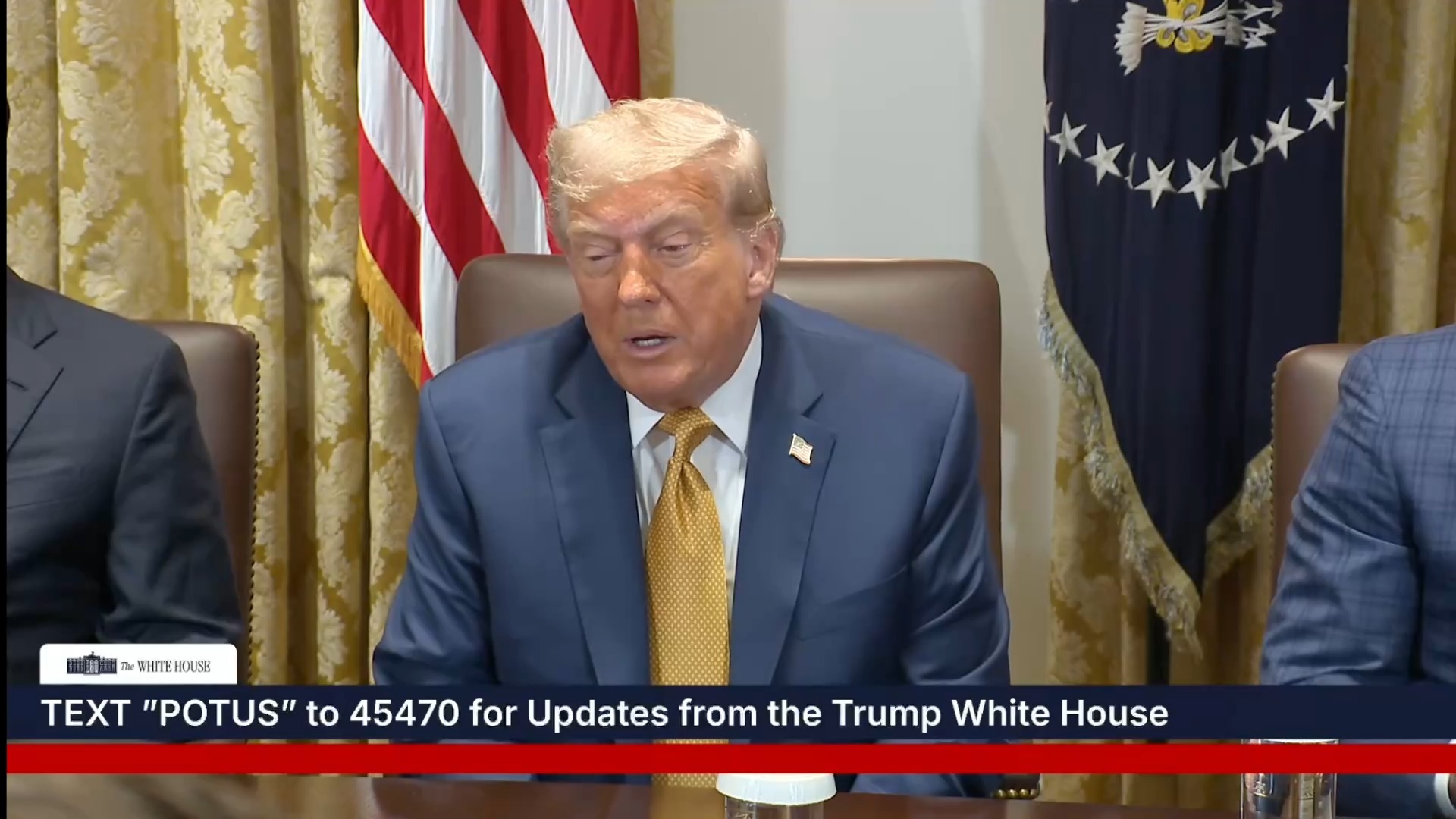 White House President Trump: “We’ve had a tremendous six months”