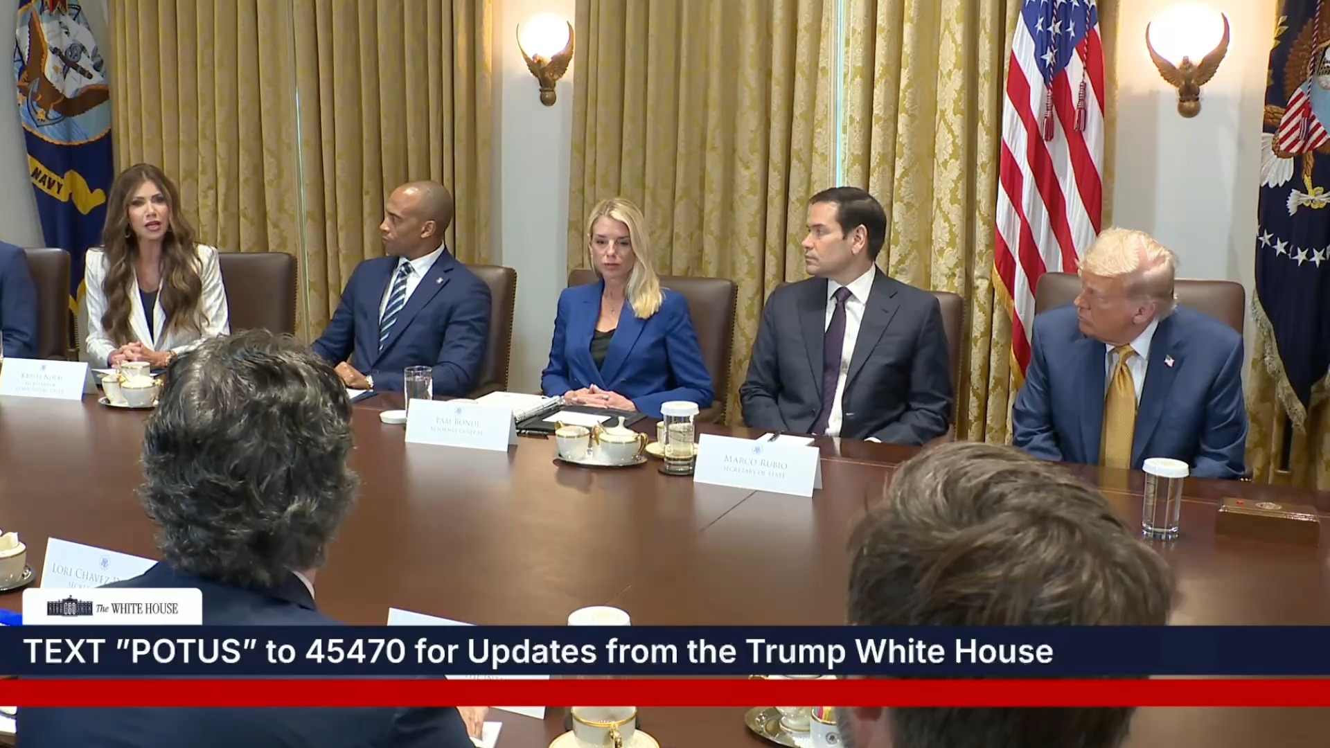 White House  - Sec. Noem: “That entire crew did incredible work”