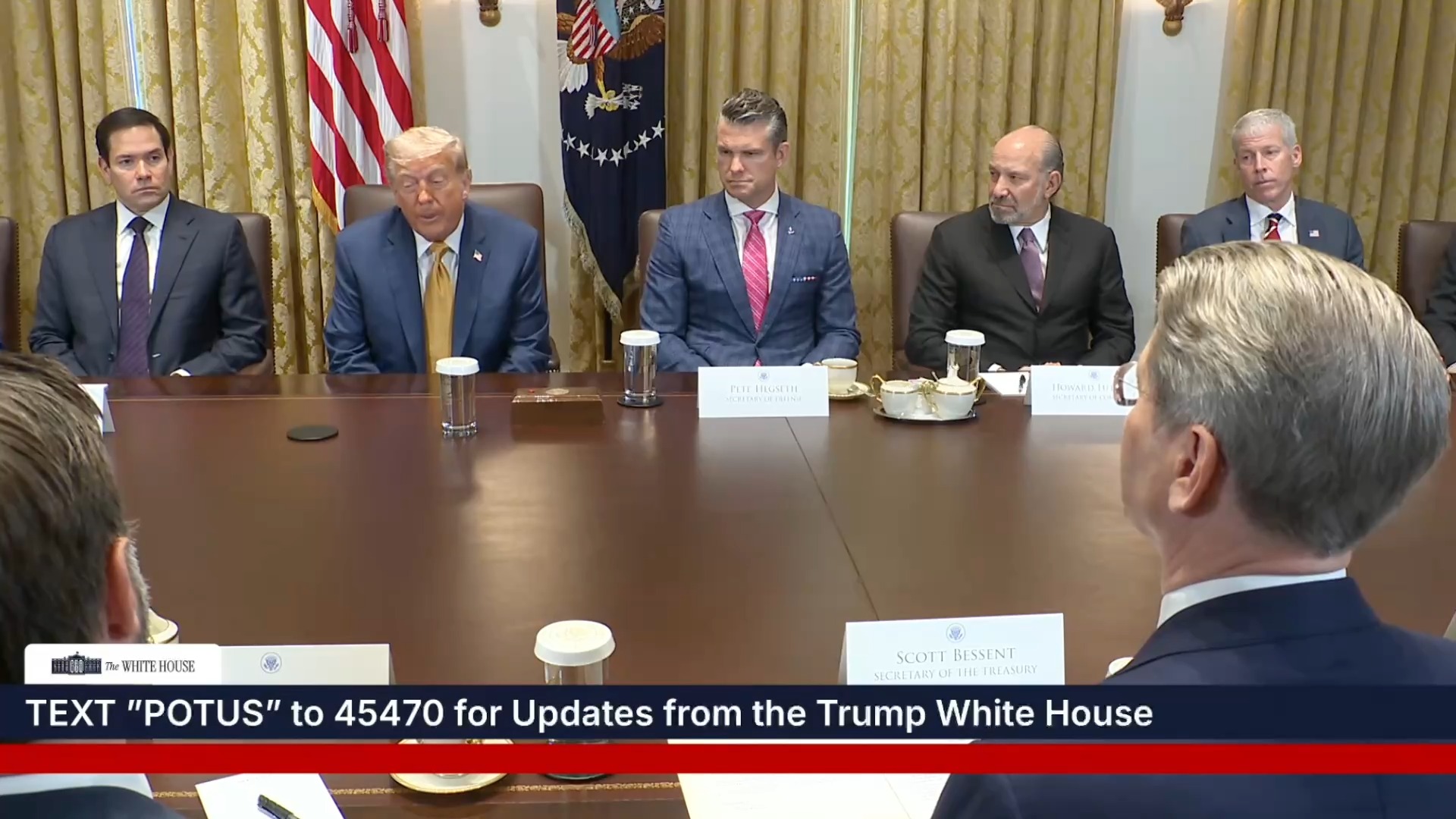 White House  - President Trump: “Every democrat should lose their election”