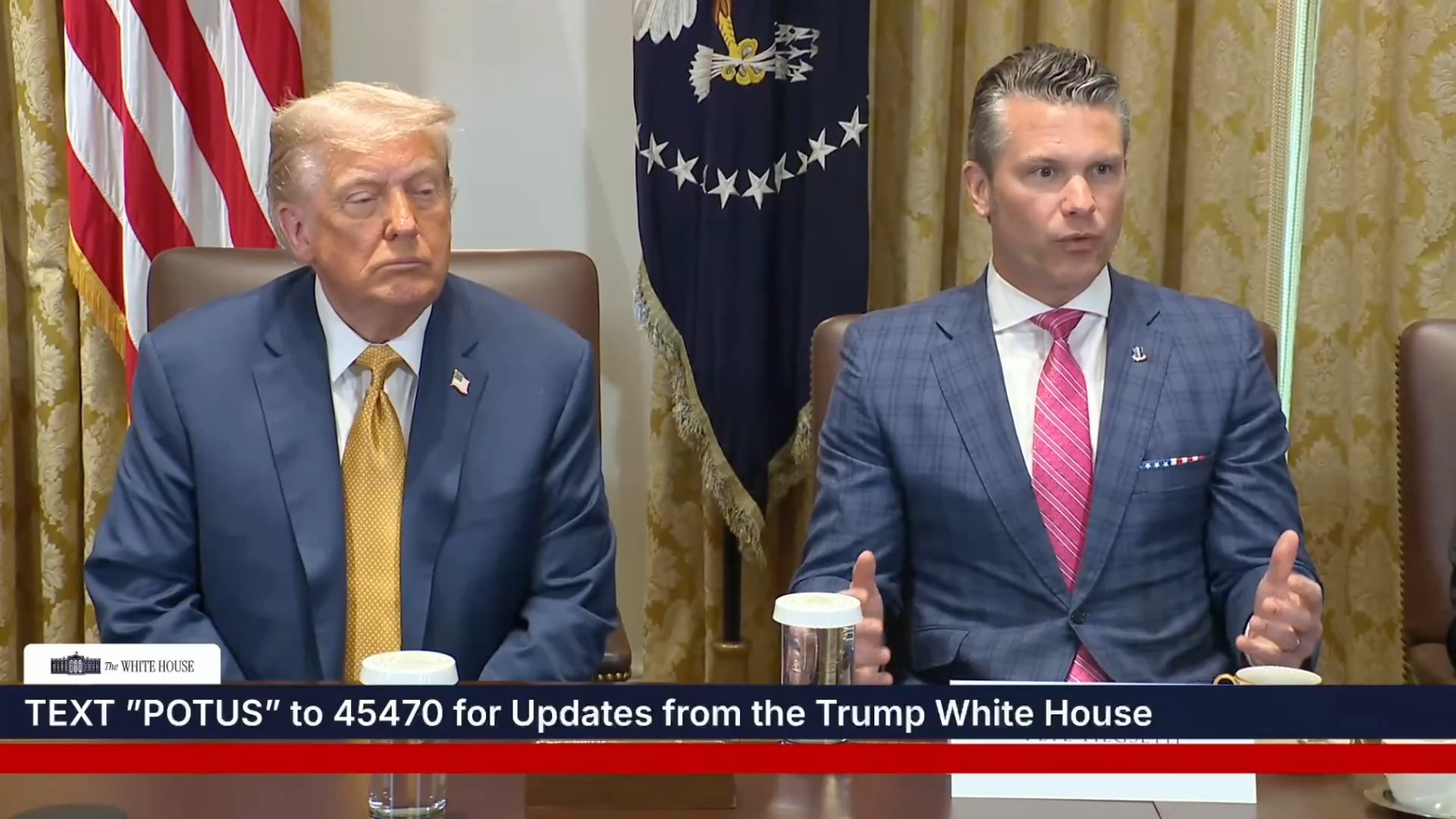 White House  - Sec. Hegseth: “What was demonstrated on the world stage was American military might”