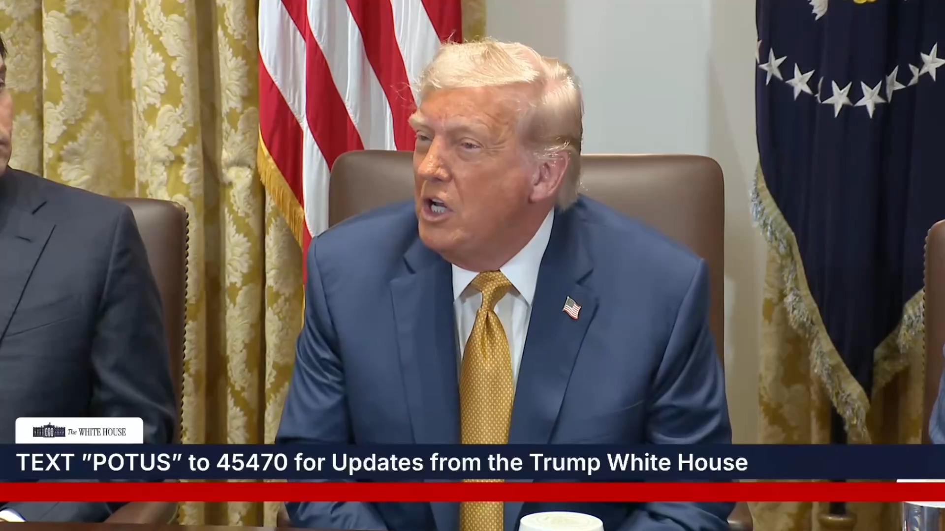 White House  - President Trump: “Permits that used to take 5 years”