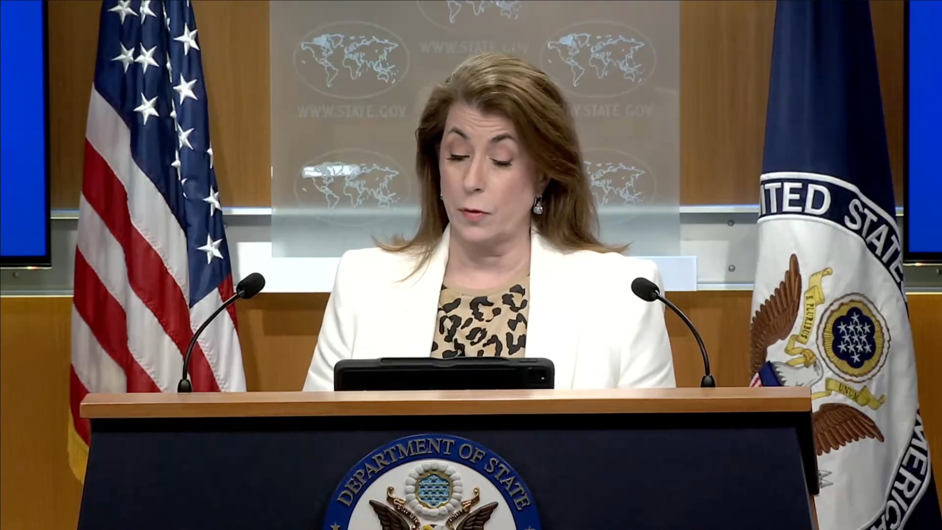 Dept. of State - Spokesperson Bruce: "The President has been optimistic from the start”