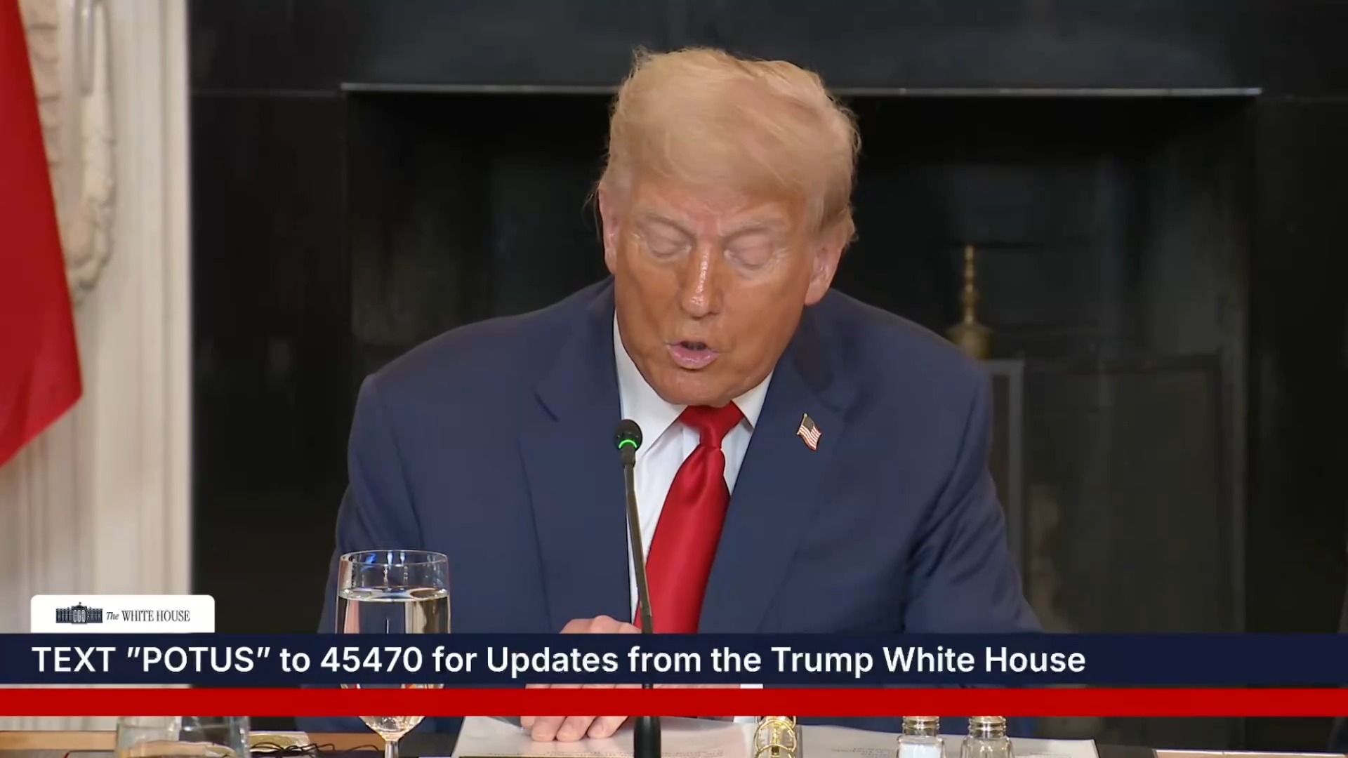 White House - President Trump: “We’re shifting from A.I.D. to trade”
