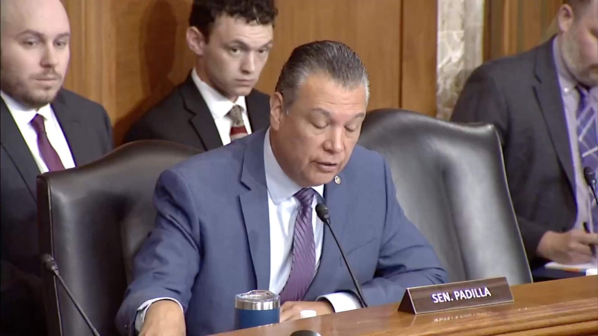 Senate Energy and Natural Resources - Sen. Padilla (D-CA): “We’re a month out and you’re still finalizing the numbers”