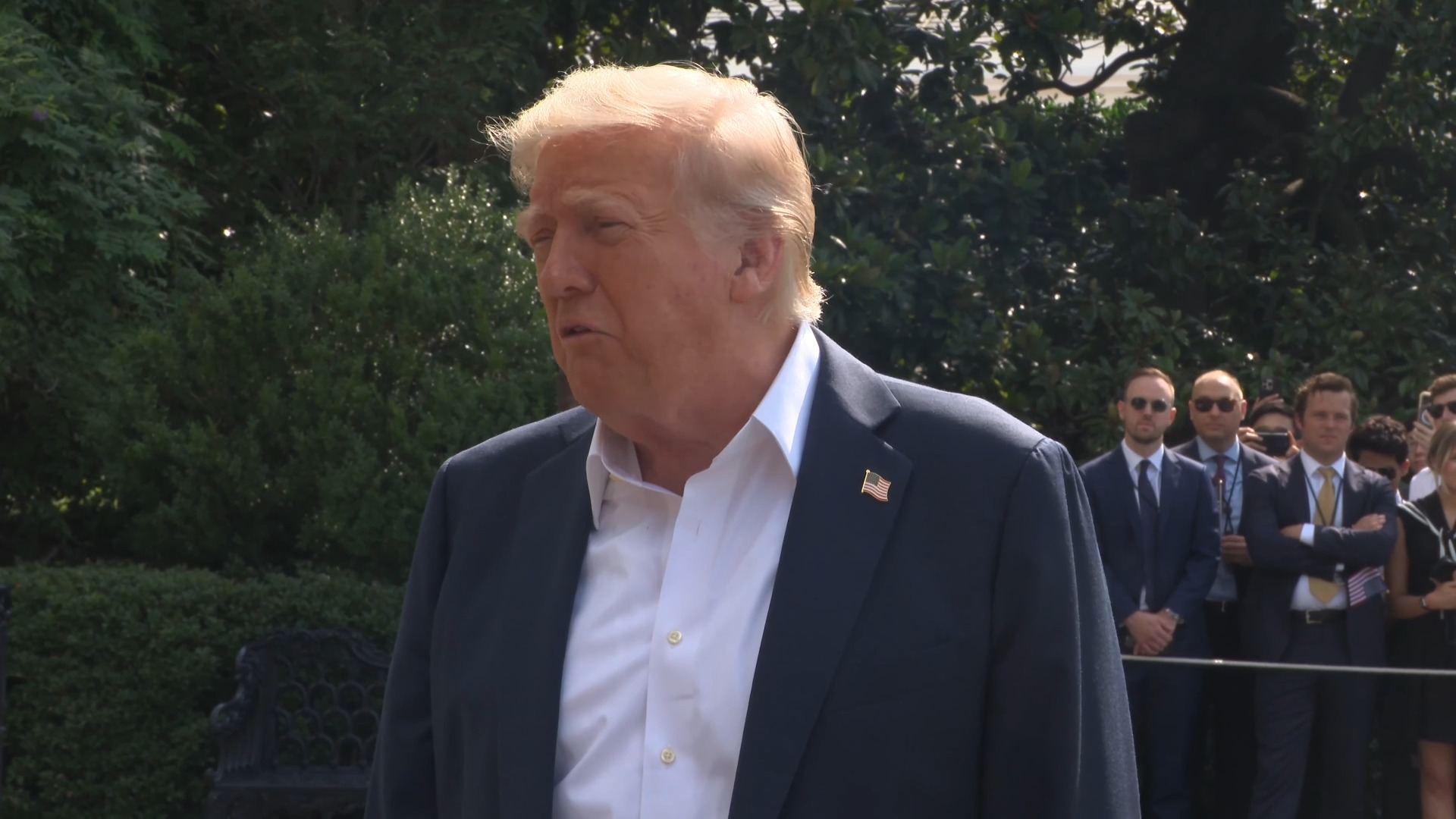 White House - President Trump: “I know the honest ones and I know the crooked ones”