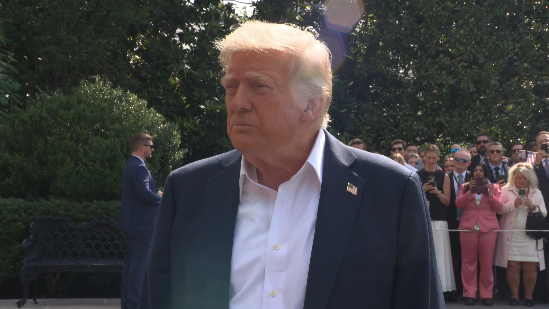 White House - President Trump: “you'll be seeing things happen”