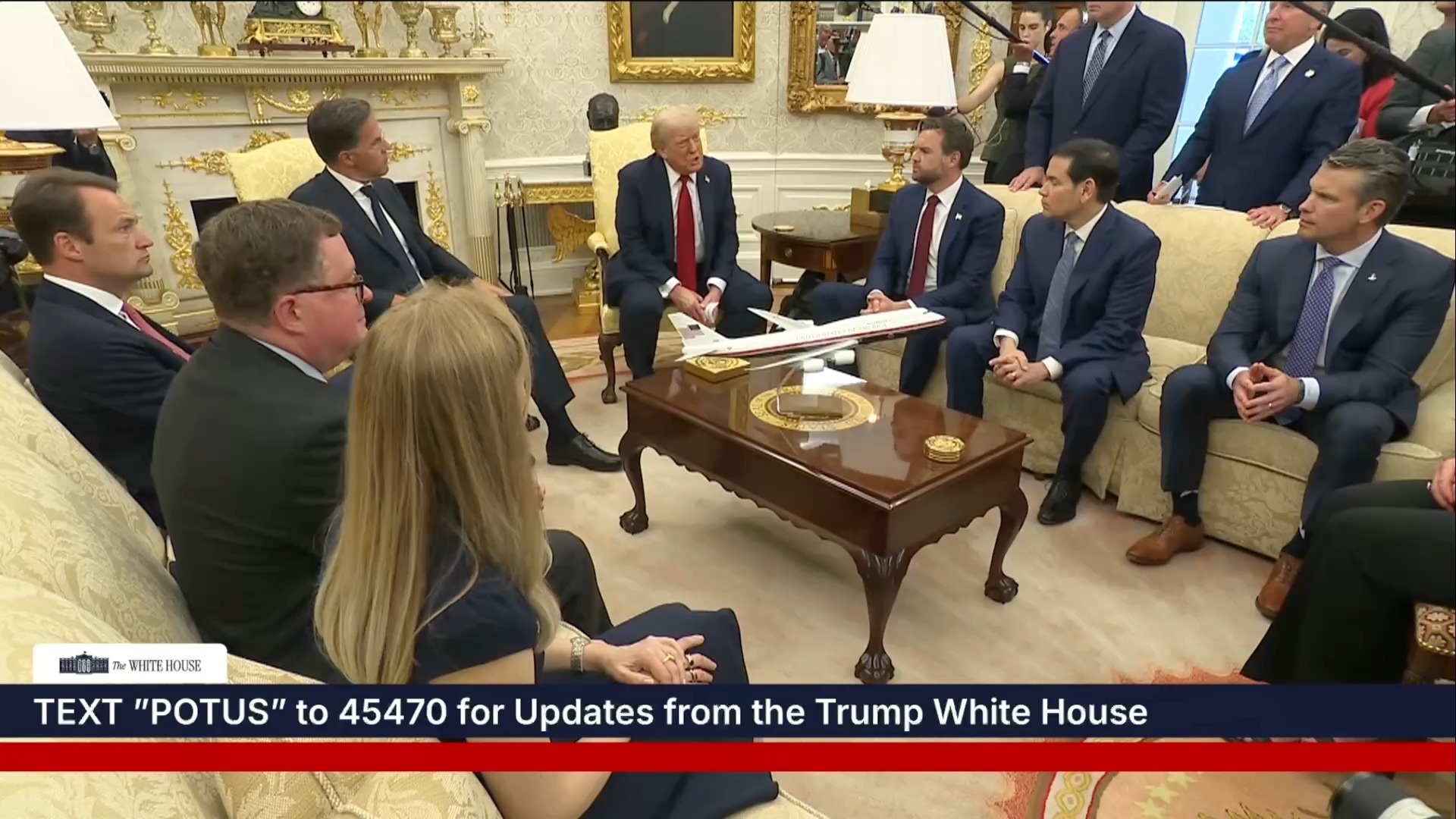 White House - President Trump: “We’re going to be sending them weapons and they’re going to be paying for them”