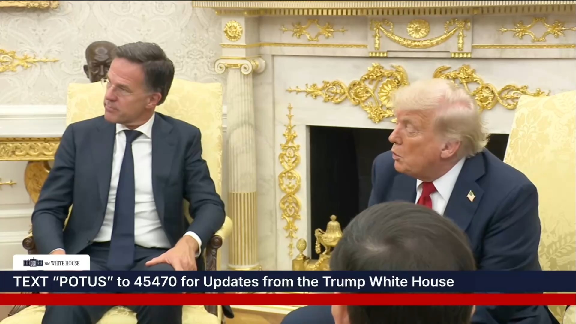 White House - President Trump: “This is a chance at getting peace”