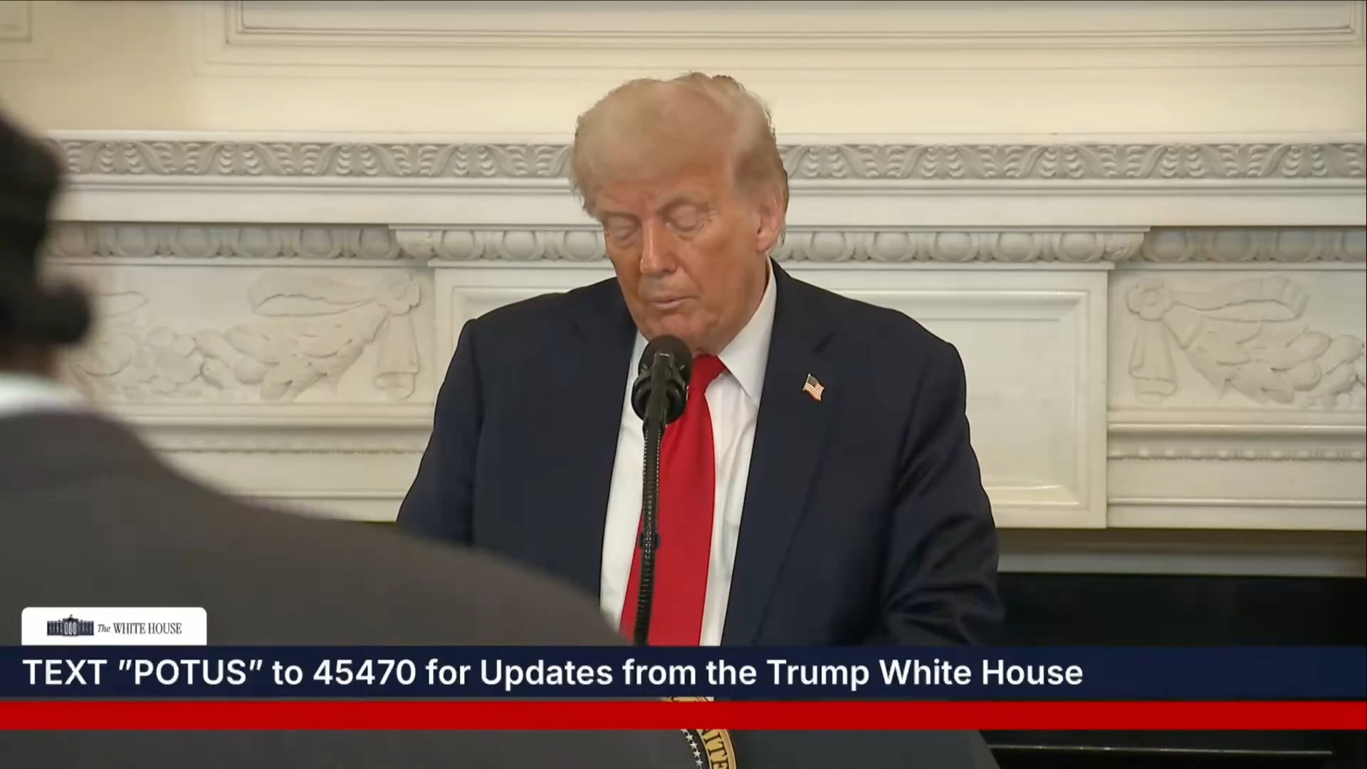 White House Faith Luncheon - President Trump: “I just got indicted over your stupid call”