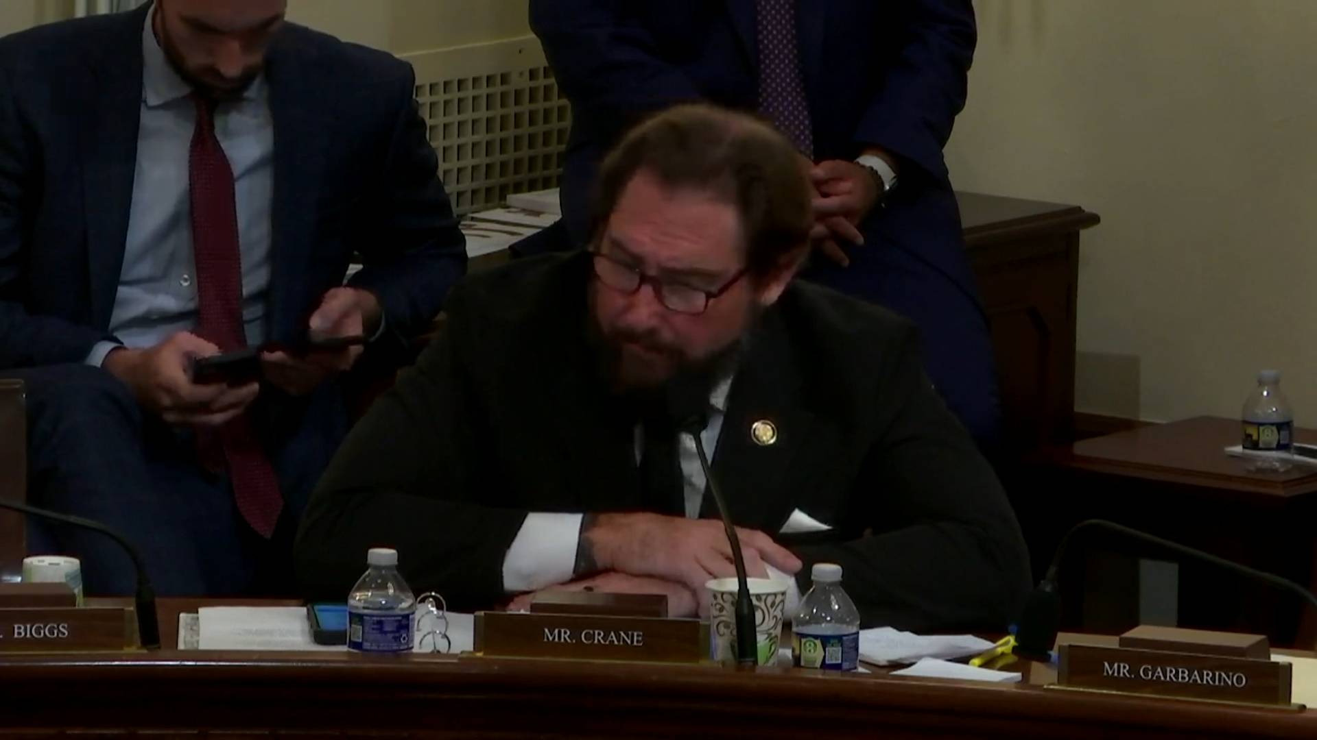 House Homeland - Rep. Crane (R-AZ): “as you guys know, this place moves at a snail's pace”